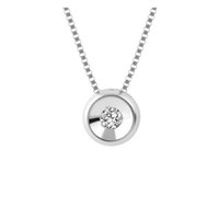 Collana Demetra Donna ESSENTIAL in Oro bianco Diamante 031.003.W.A2